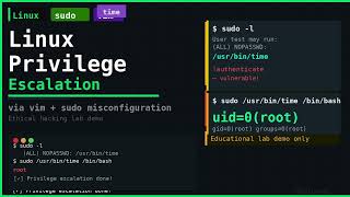 Linux Privilege Escalation via time — sudo Misconfiguration | RootLevel
