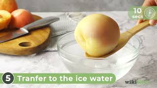 How to Blanch Peaches