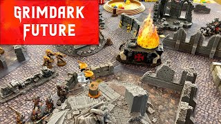 Grimdark Future Battle Report, TAO Coalition vs Battle Brothers