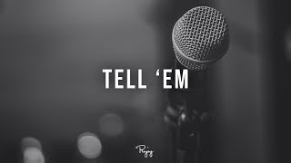 "Tell 'Em" - Freestyle Trap Beat | Free Rap Hip Hop Instrumental 2022 | YoungGotti #Instrumentals