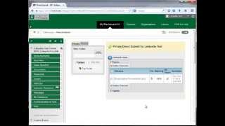 DirectSubmit to SafeAssign in Blackboard 9.1