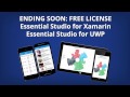 ENDING SOON: Free license for Essential Studio for Xamarin and Essential Studio for UWP