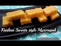 Soft Mysore Pak in Tamil | Krishna Sweets style| Diwali Sweet