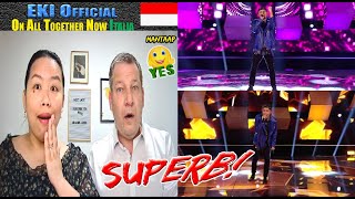 *SUPERB! Eki - Semi Final Performance (Sub. Indonesia) On All Together Now Italia |Dutch REACTION