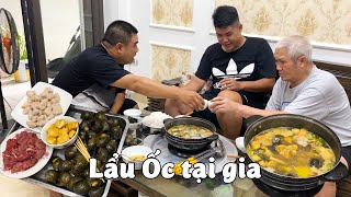Dũng béo— Lẩu ốc tại gia