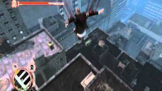 Prototype: Max Charged Jump + Double Air Dash = 17 Story Jump