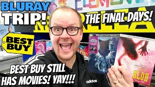 There's STILL Movies In BEST BUY!!! - BLURAY Hunting TRIP! - The Final Days....