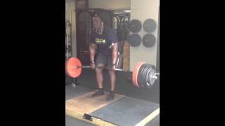 Zake Muluzi 310KG X 3 Deadlift @ Gym300 Inverness - The Malawian Monster