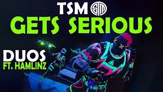 TSM GETS SERIOUS | Daequan \u0026 Hamlinz vs. TOP 10 DUO TEAM - (Fortnite Battle Royale)