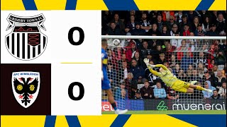 Grimsby Town 0-0 AFC Wimbledon 📺 | Brilliant Bass secures Dons draw 🧤 | Highlights 🟡🔵