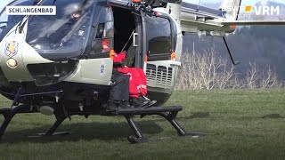 Rettungsübung in Schlangenbad