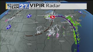 Tracking colder temperatures and the chance for snow showers this weekend