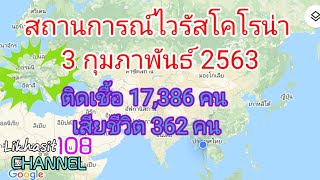 สถานการณ์ไวรัสโคโรน่า 3/2/2563