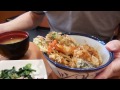 天丼てんやの季節限定「松茸天丼」　matsutake mushroom tempura bowl of