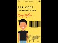 Barcode Generator Using Python #shorts 🤩🔥