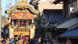 上野天神祭 神幸祭 （だんじり巡行 東町 桐本）2023