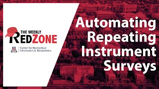 REDZone - Automating Repeating Instrument Surveys (01/19/2020)