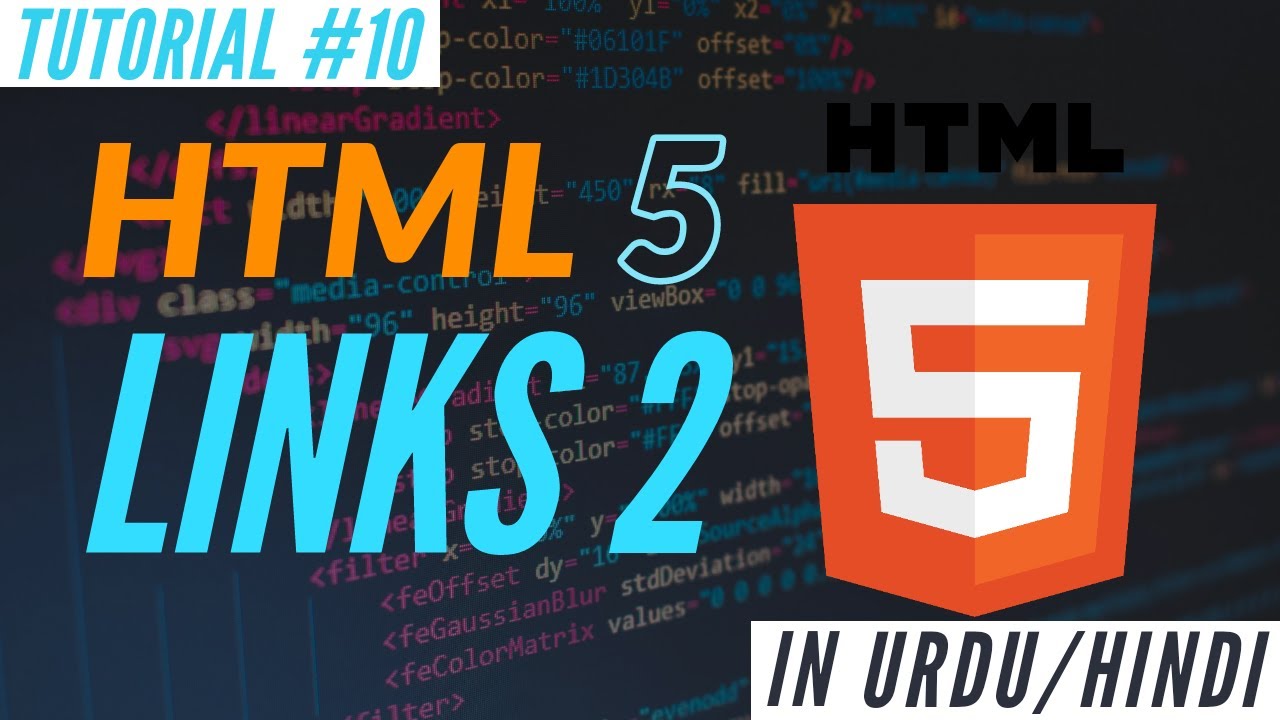 Learn HTML 5 HTML Links 2 Web Development Tutorial #10 Absolute ...