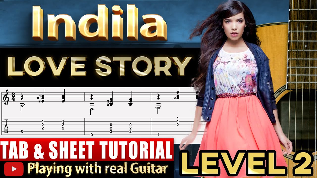 Love Story Indila Un Amour Félin Guitar Tab Tutorial Guitare Chords