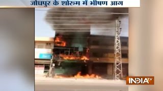 Multi-storey building catches fire in Mumbai and Jodhpur