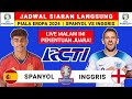 Jadwal Siaran Langsung Spanyol vs Inggris Malam Ini - Final Euro 2024 - Euro 2024 Live RCTI