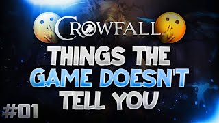 50+ Things Crowfall Doesn't Tell You | Tips and Tricks