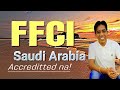 ANOTHER SUCCESS OF FFCI (SAUDI ARABIA CHAPTER ACCREDITTED NA!)