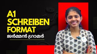 Goethe Zertifikat A1 SCHREIBEN | How to pass the written part. | German A1 | Malayalam