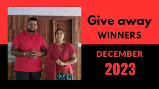 December month Give away winners | ഡിസംബർ മാസത്തിലെ ഹെയർ ഓയിൽ വിജയികൾ ആരൊക്കെ? നോക്കാം വീഡിയോ