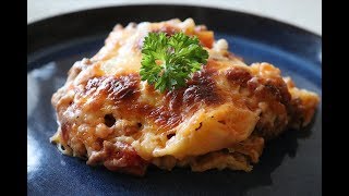 Easy Lasagna with fresh Mozzarella II Nem lasagne med frisk mozzarella II Lasagna Recipe