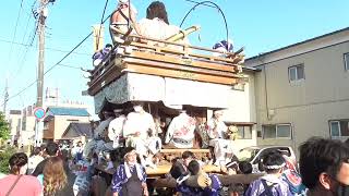 佐原の大祭 夏祭り 令和4年7月17日 浜宿区 曳き廻し