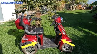 4 Rad Scooter Econelo J4000 Verkleidung tauschen