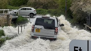 More Flooded Engines!! || Essex & Leicestershire || Vehicles vs Flooded Fords compilation || #191