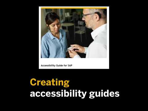 Workplace Accessibility at SAP