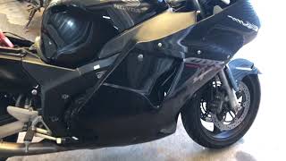 ホンダ　CBR1100xx エンジン始動動画　A-PARTS