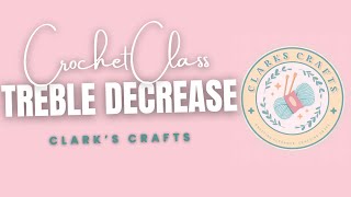 🧶 How to Treble Crochet Decrease (tr2tog) | Step-by-Step Tutorial