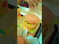 maharaja mac burger 🍔🤤 md burger burgerking food breakfastideas streetfoodshow recipe macd