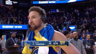Klay Thompson ERUPTS For 12 THREES vs. Rockets
