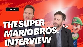 Get the Inside Scoop: Charlie Day & Chris Pratt in The Super Mario Bros. Movie Interview 🎬🍄