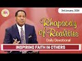 Inspiring Faith in Others | 3rd January 2026 | Rhapsody of Realities Daily Devotional