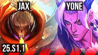 JAX vs YONE (TOP) | KR Diamond | 25.S1.1