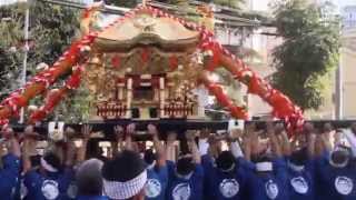 2015年　神戸垂水海神社秋祭り　担番：塩屋