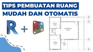 Tutorial Revit Indonesia | Tips Pembuatan Ruang di Revit yang Mudah dan Otomatis