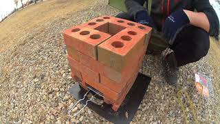 제작비 10,000원 이면 충분 │ 벽돌로 로켓스토브 만들기 │ How to make Brick Rocket Stove