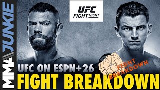 UFC on ESPN+ 26 fight breakdown: Felder vs. Hooker