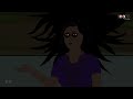 ঝড় বাদলের রাতে jhor badoler rate bhuter cartoon bhuter golpo petni bangla horror story