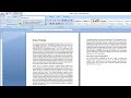 shrink two page data in one ms word in one click ~ pagesetup in ms word in hindi