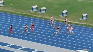 Ht1. 100m 13 \u0026 Under Women, Darren Thrupp Shield, QSAC 20 January 2024