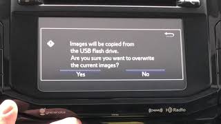 2018 4Runner Custom Picture Start Up Nav Screen