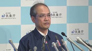 福岡・大分の大雨特別警報を解除　気象庁が会見（2017年7月6日）